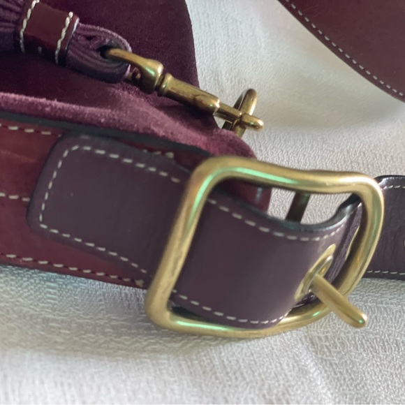 Suede Coach Purse - Picture 3 of 8